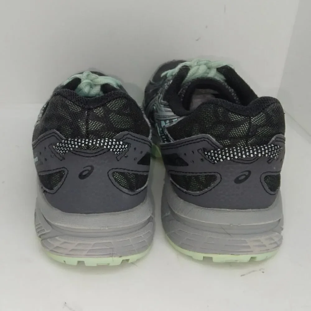 ASICS Gel Venture 6 Womens Pre-owned Gray & Teal Running Sneakers - sz. 6